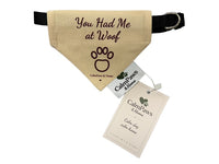 You Had Me at Woof dog bandana - Off-White